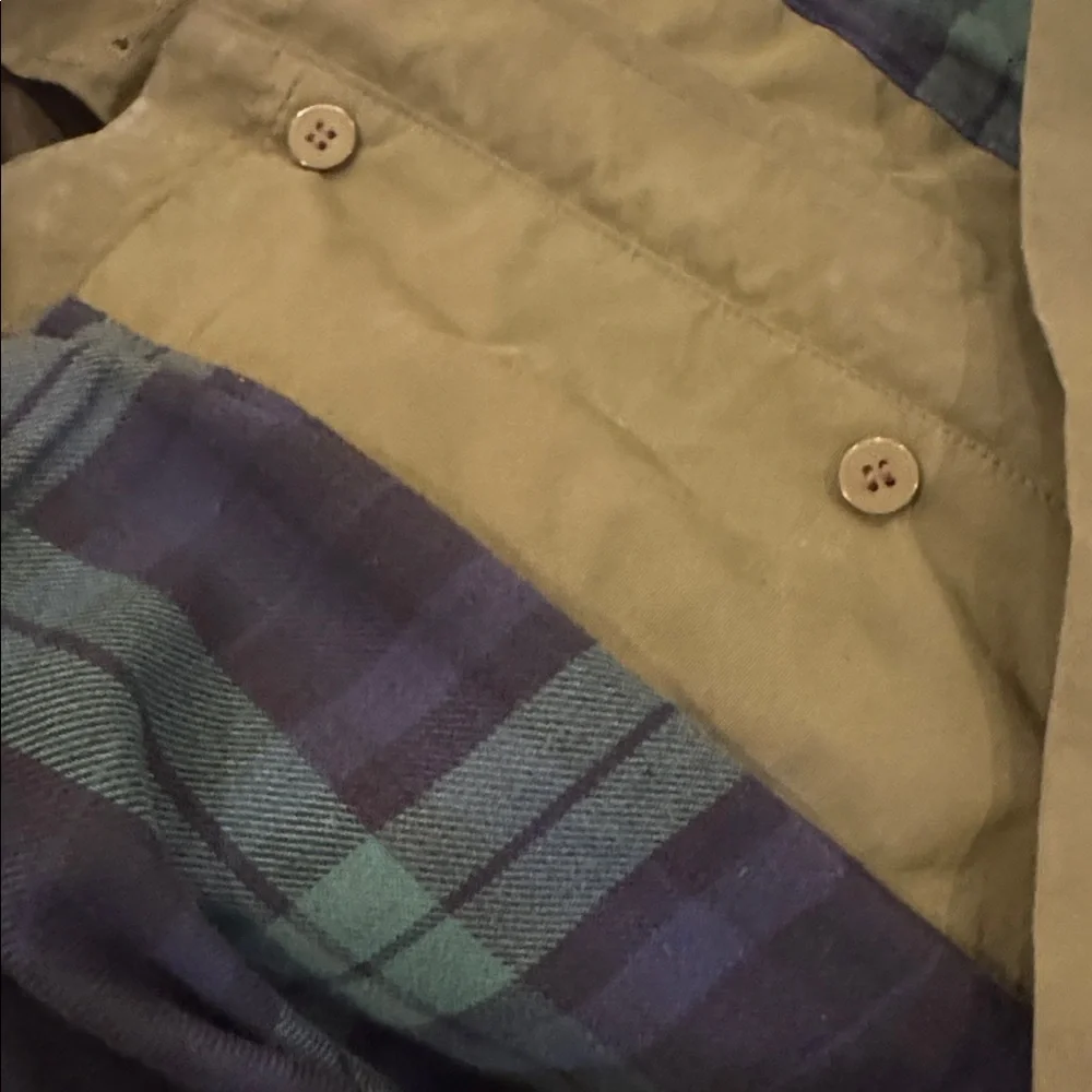 FRED PERRY | Green Parka Coat with Hood - Picture 8 of 9